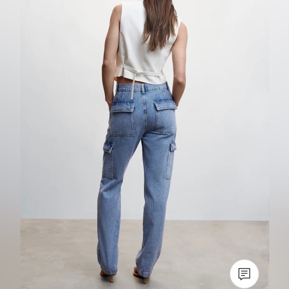 Pocket Cargo Jeans - Never Worn - Picture 4 of 4